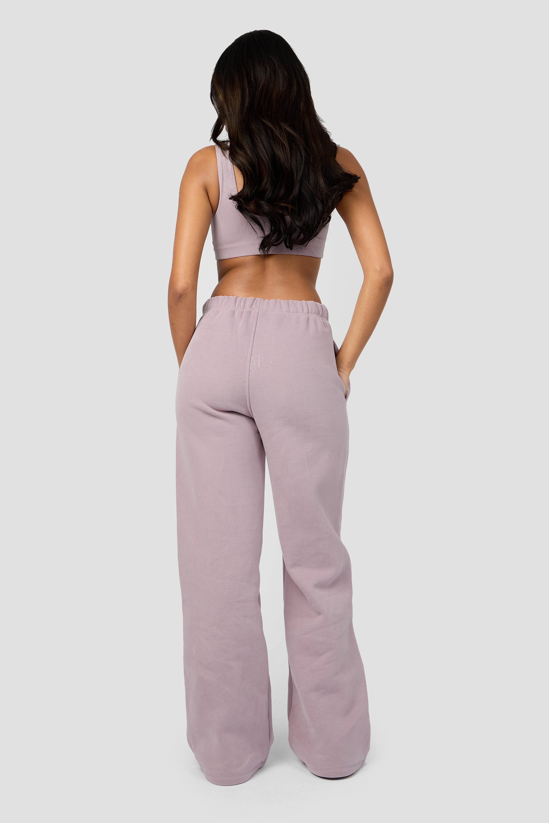 Form Fleece Wide Jogger - Lilac Night