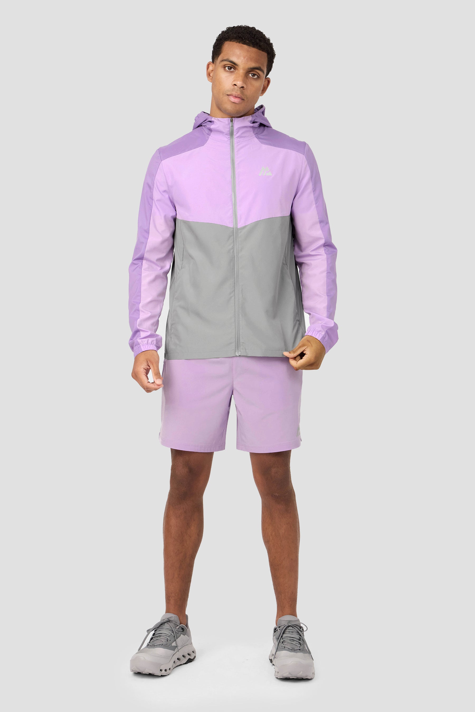Breeze 3.0 Windbreaker - Lilac Chalk/Parma/Platinum Grey