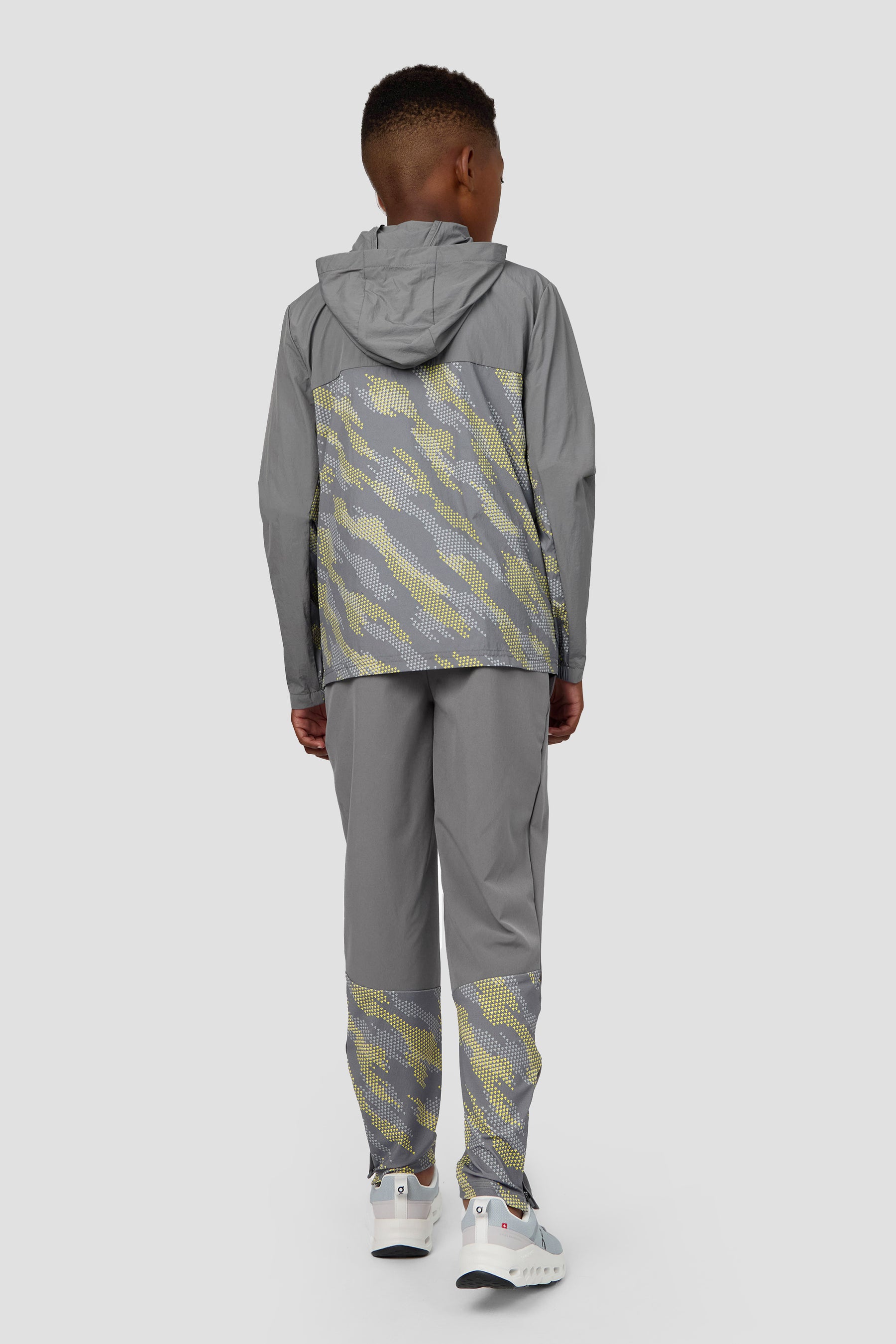 Boys Thera Pant - Cement Grey/Platinum Grey/OG Neon