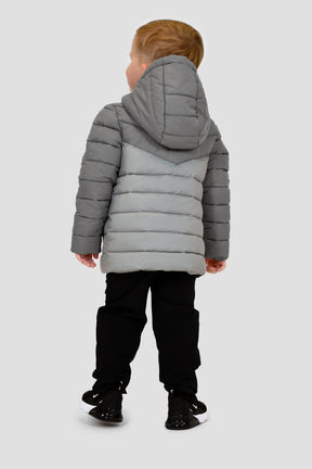 Infants Ice Jacket - Cement Grey/Platinum Grey