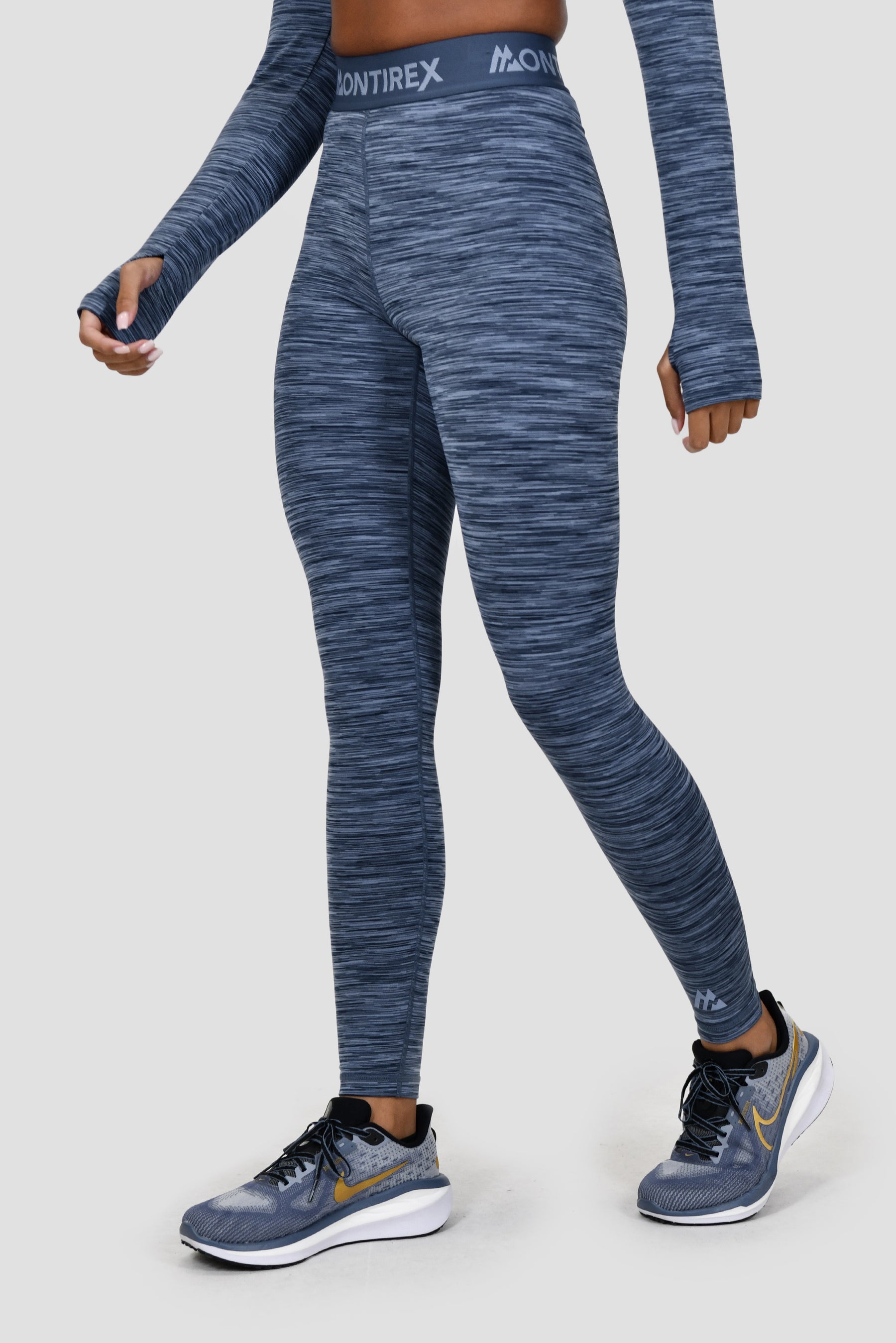 Icon Lite Legging Deep Indigo Province Greyed Indigo