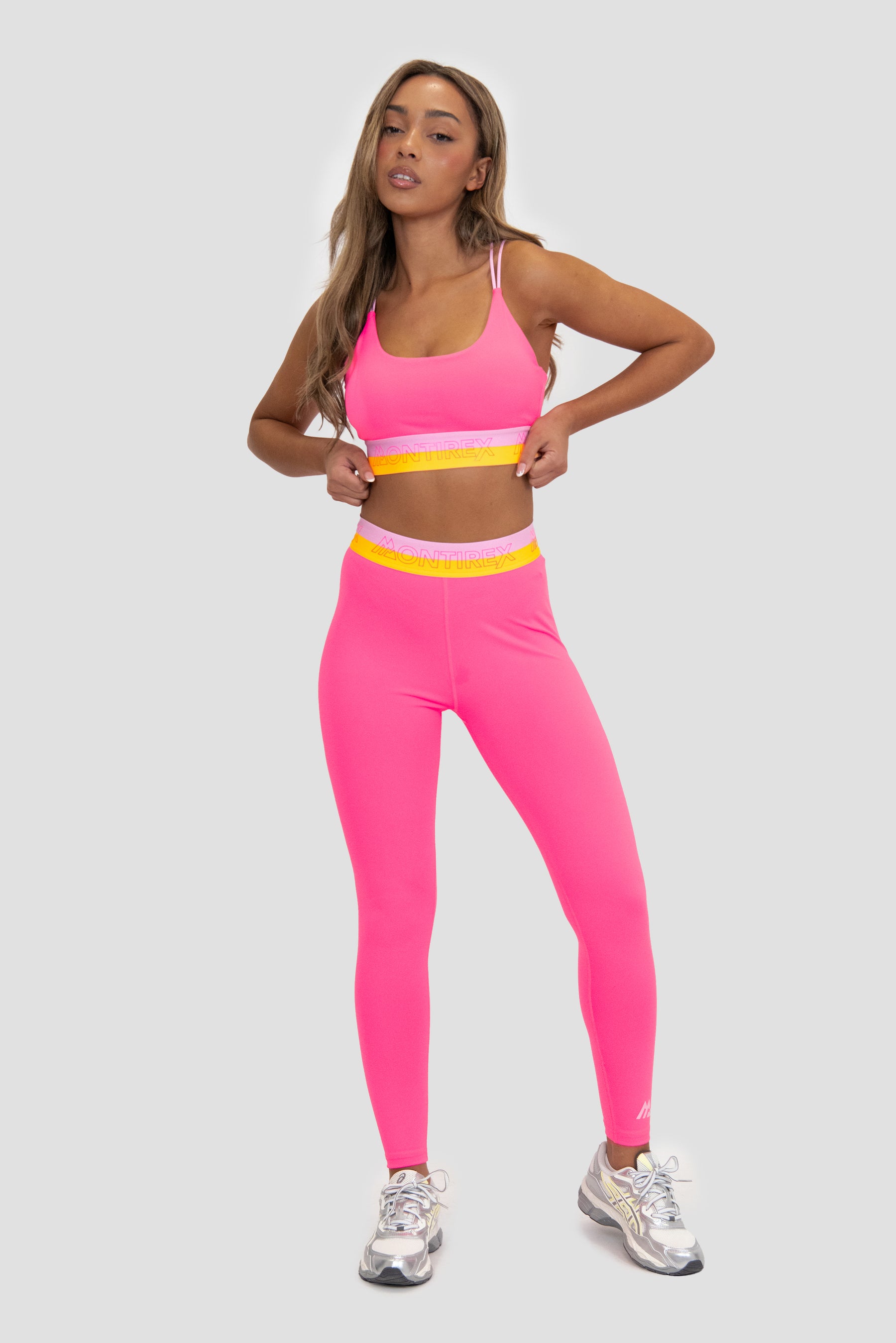 Icon Contrast Legging - Neon Pink/Ice Tango/Pink Sugar