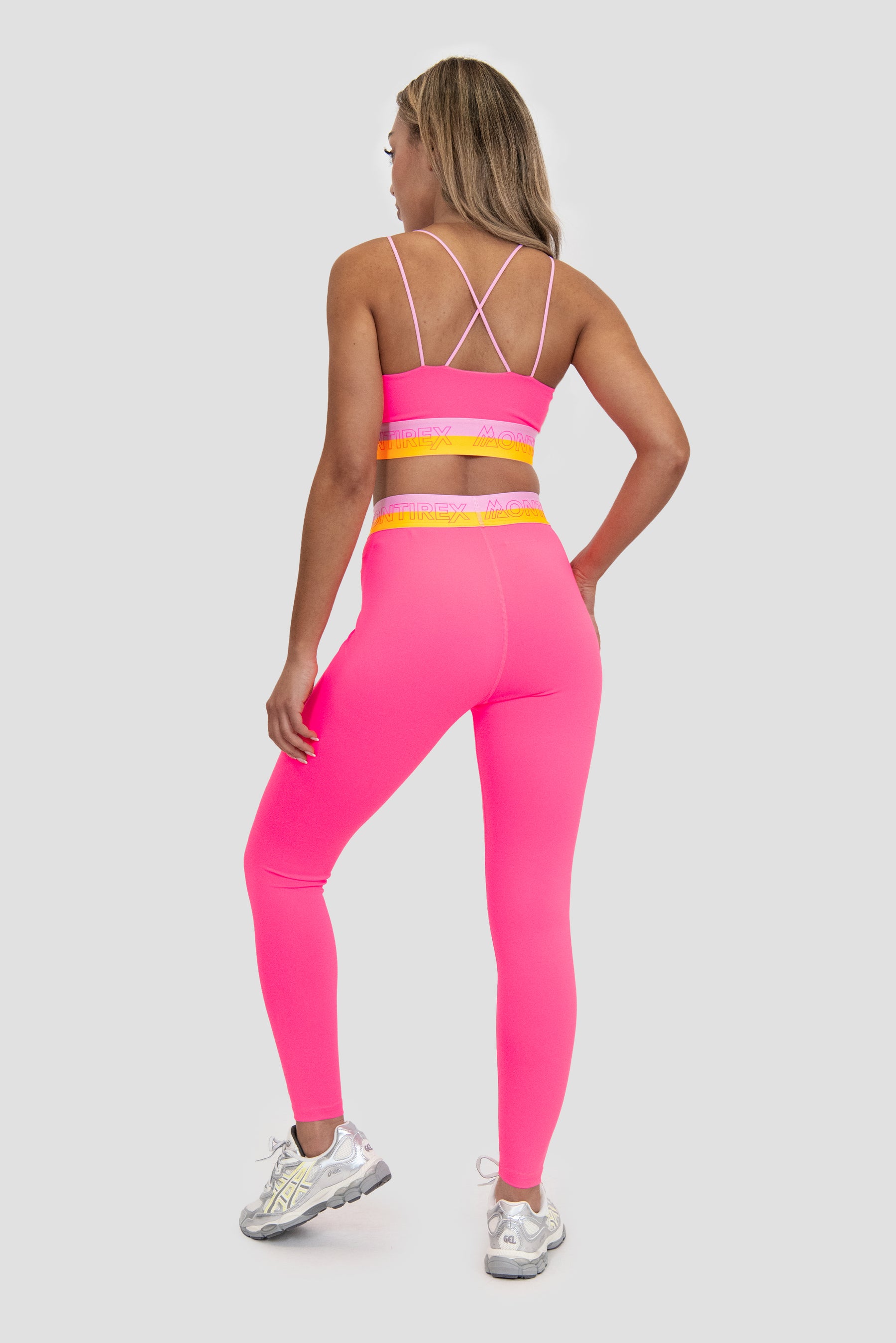 Icon Contrast Legging - Neon Pink/Ice Tango/Pink Sugar