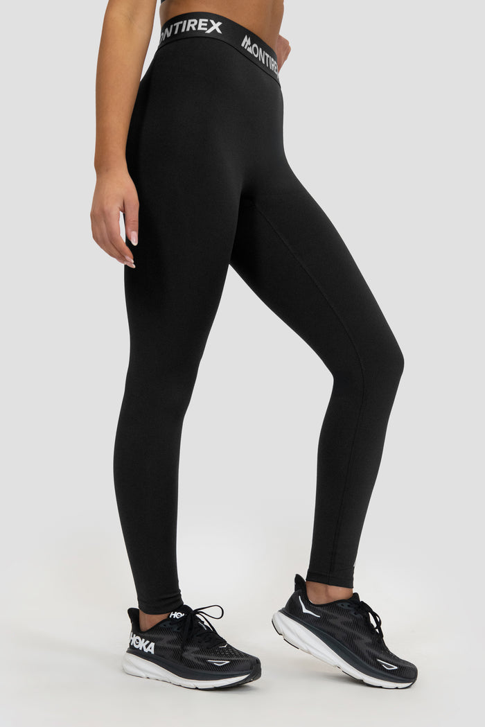 Icon Full Length Legging - Black