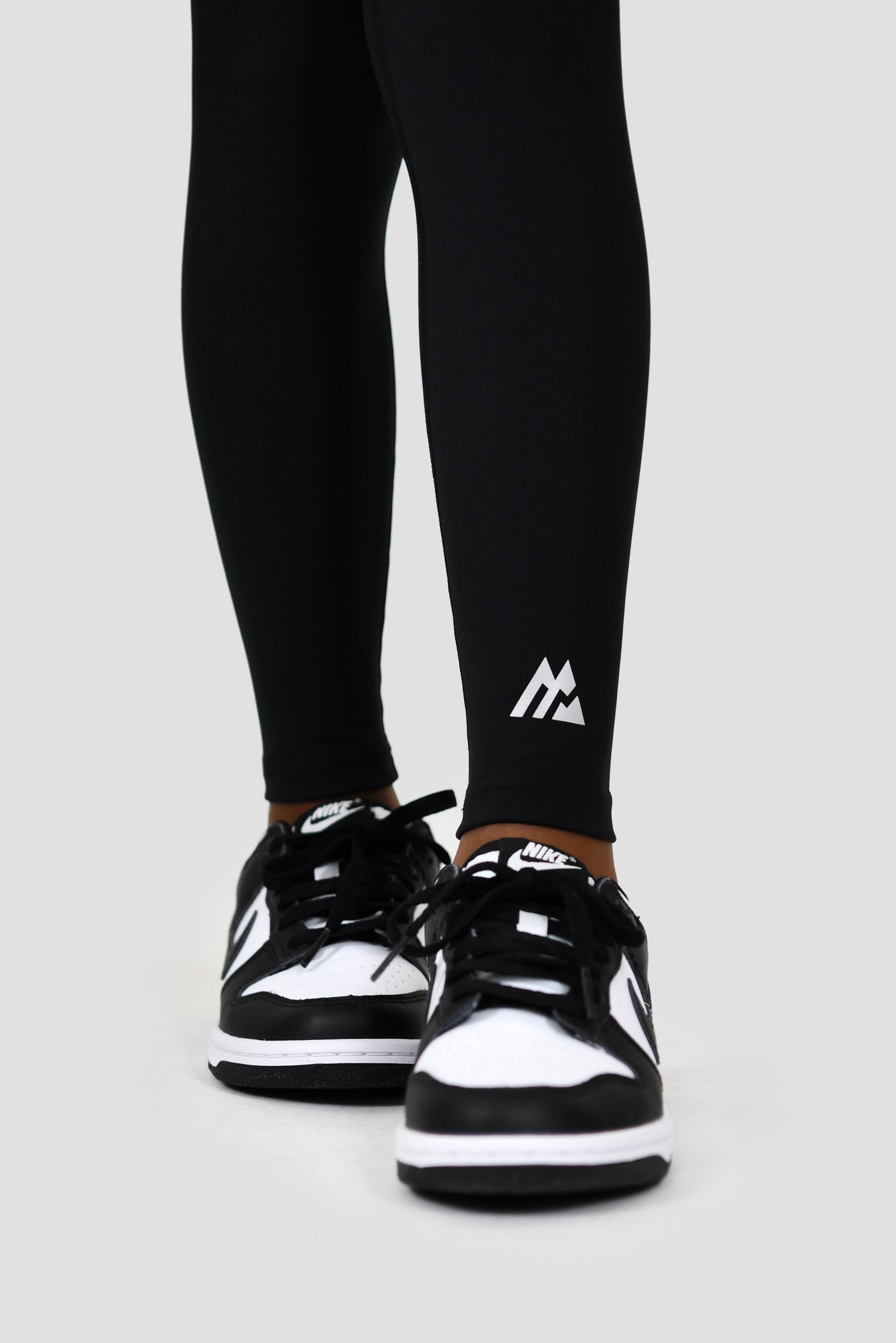 Girls Icon Full Length Legging - Black