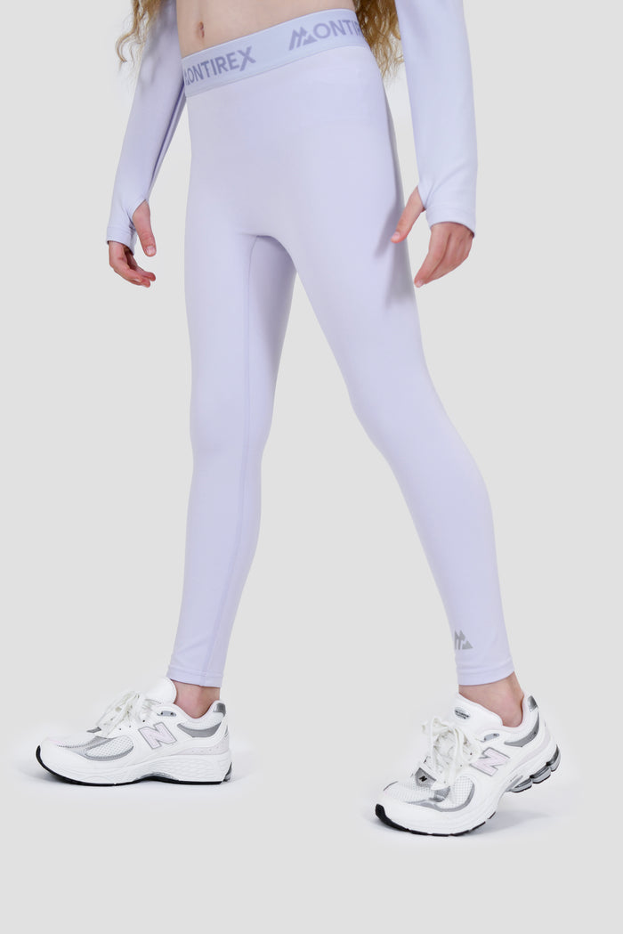 Girls Icon Full Length Legging - Magnolia