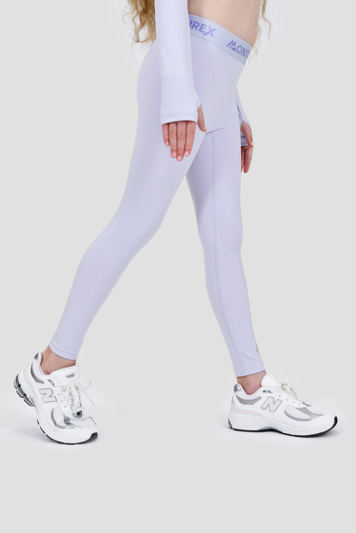 Girls Icon Full Length Legging - Magnolia