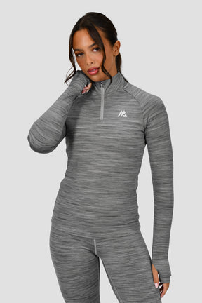 Women's Lite 1/4 Zip - Basalt/Nocturnal/Storm