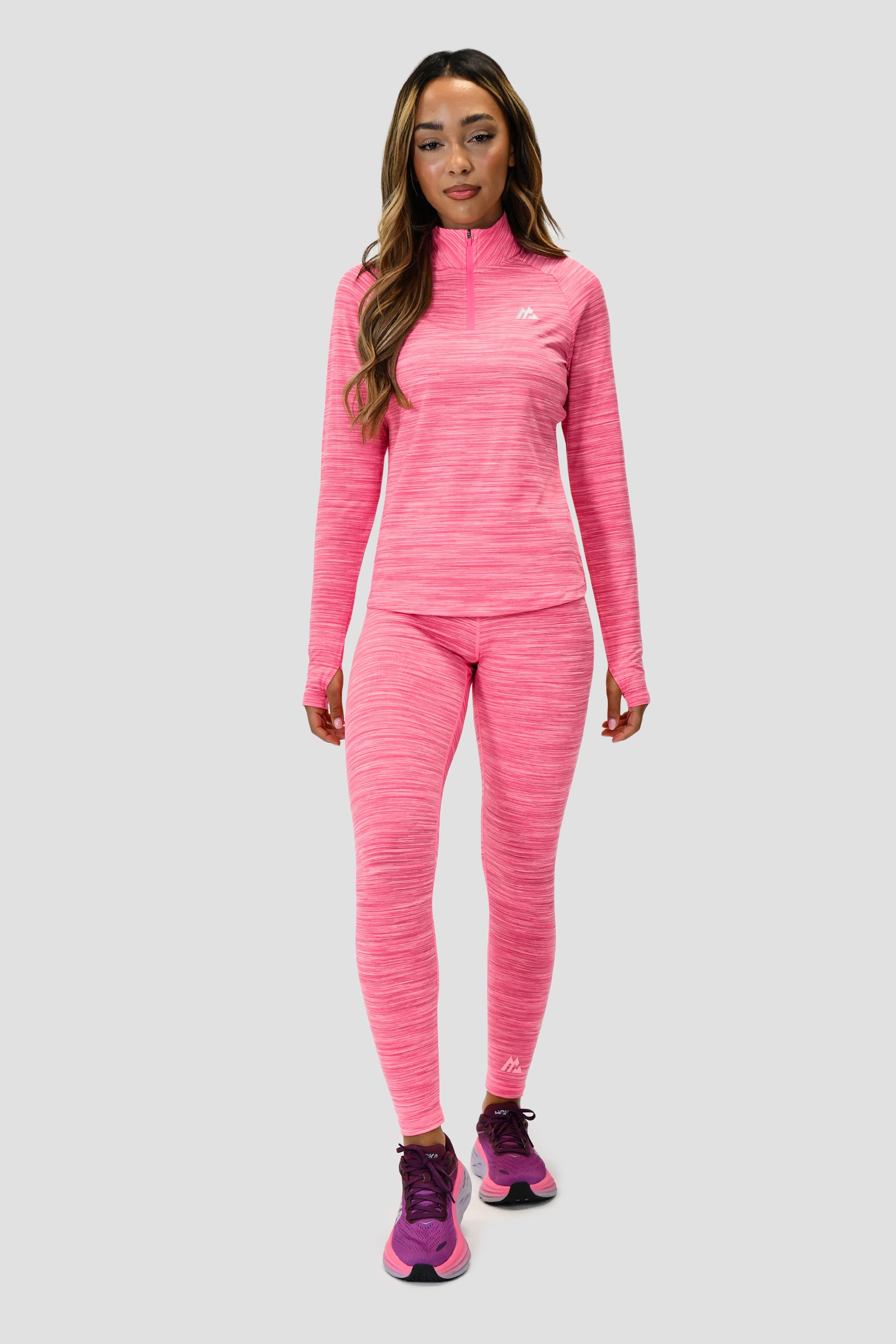 Women's Lite 1/4 Zip - Pink Multi