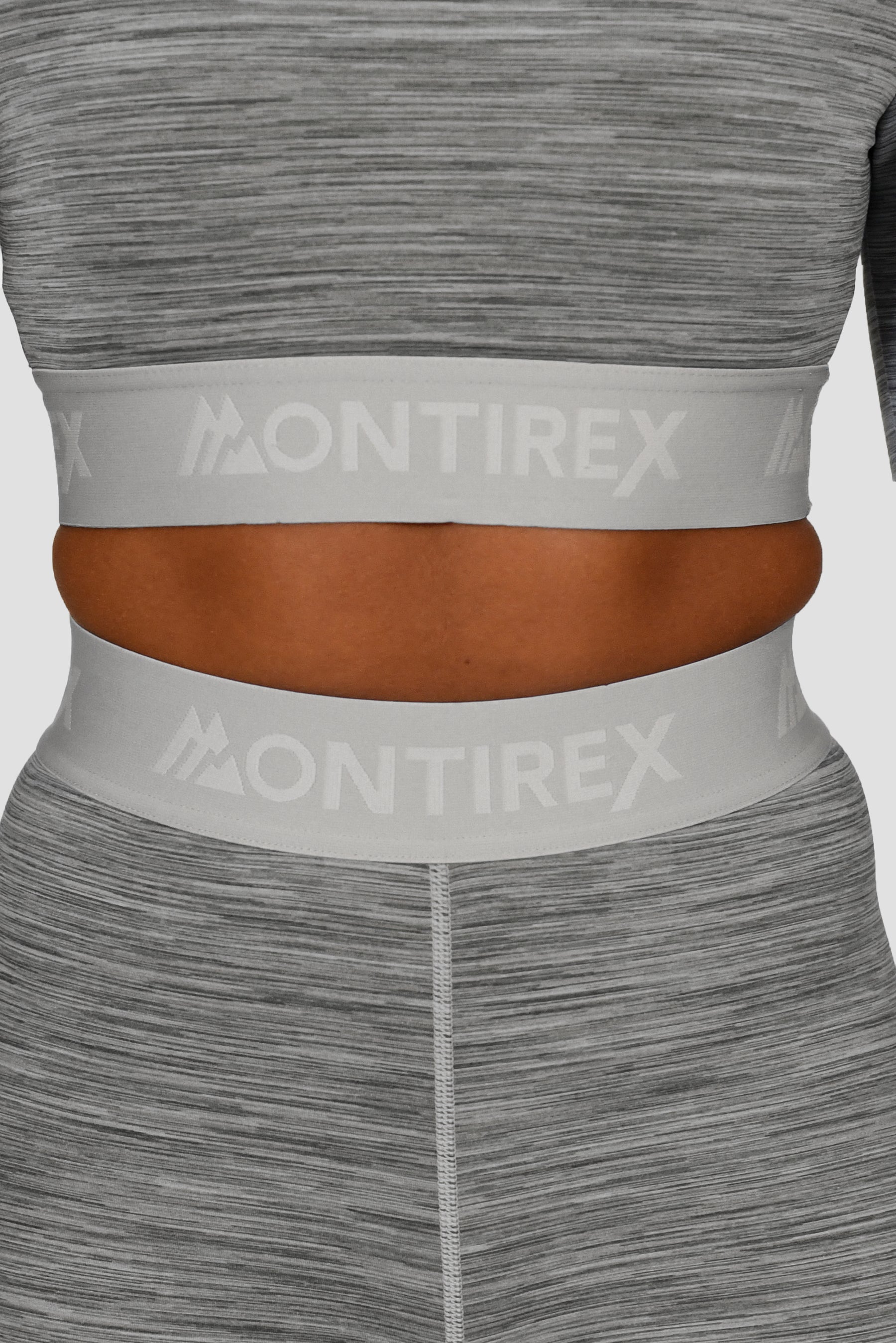 Icon Lite Long Sleeve Crop Top - Basalt/Nocturnal/Storm