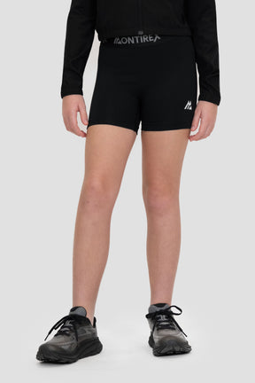 Girls Icon Cycling Short - Black