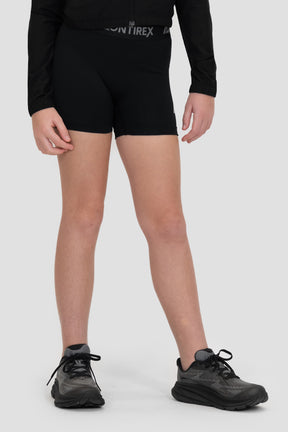 Girls Icon Cycling Short - Black