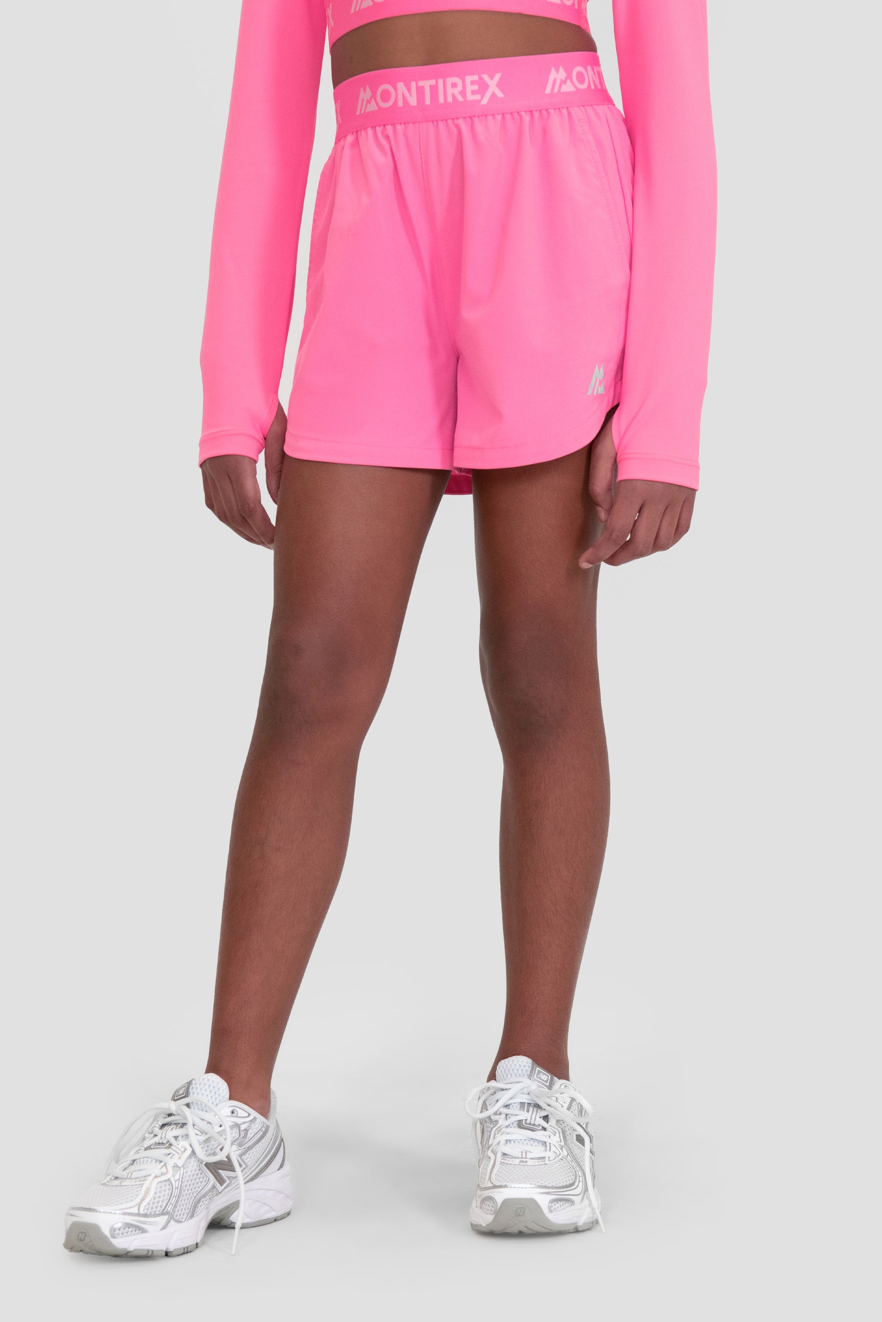 Girls Icon Short - Fuchsia