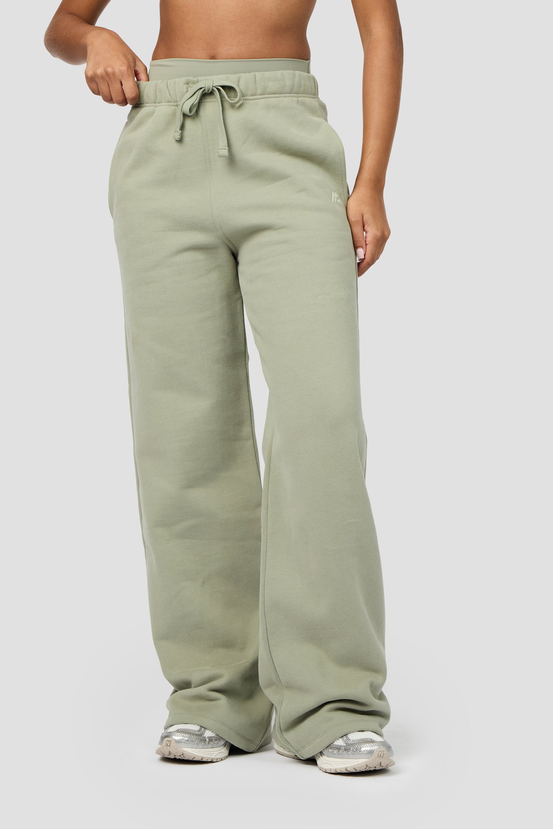 Form Wide Leg Jogger - Herb 