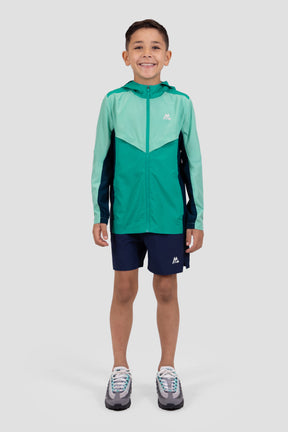 Boys Speed 2.0 Windbreaker - Aruba/Fluorite/Midnight Blue