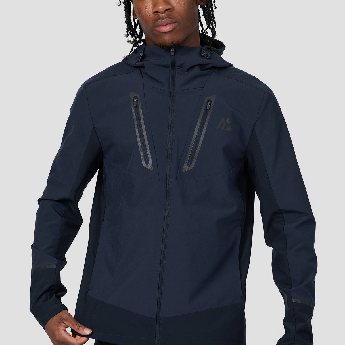 Torrent 2.0 Jacket by Montirex | Midnight Blue Sportswear Gymwear