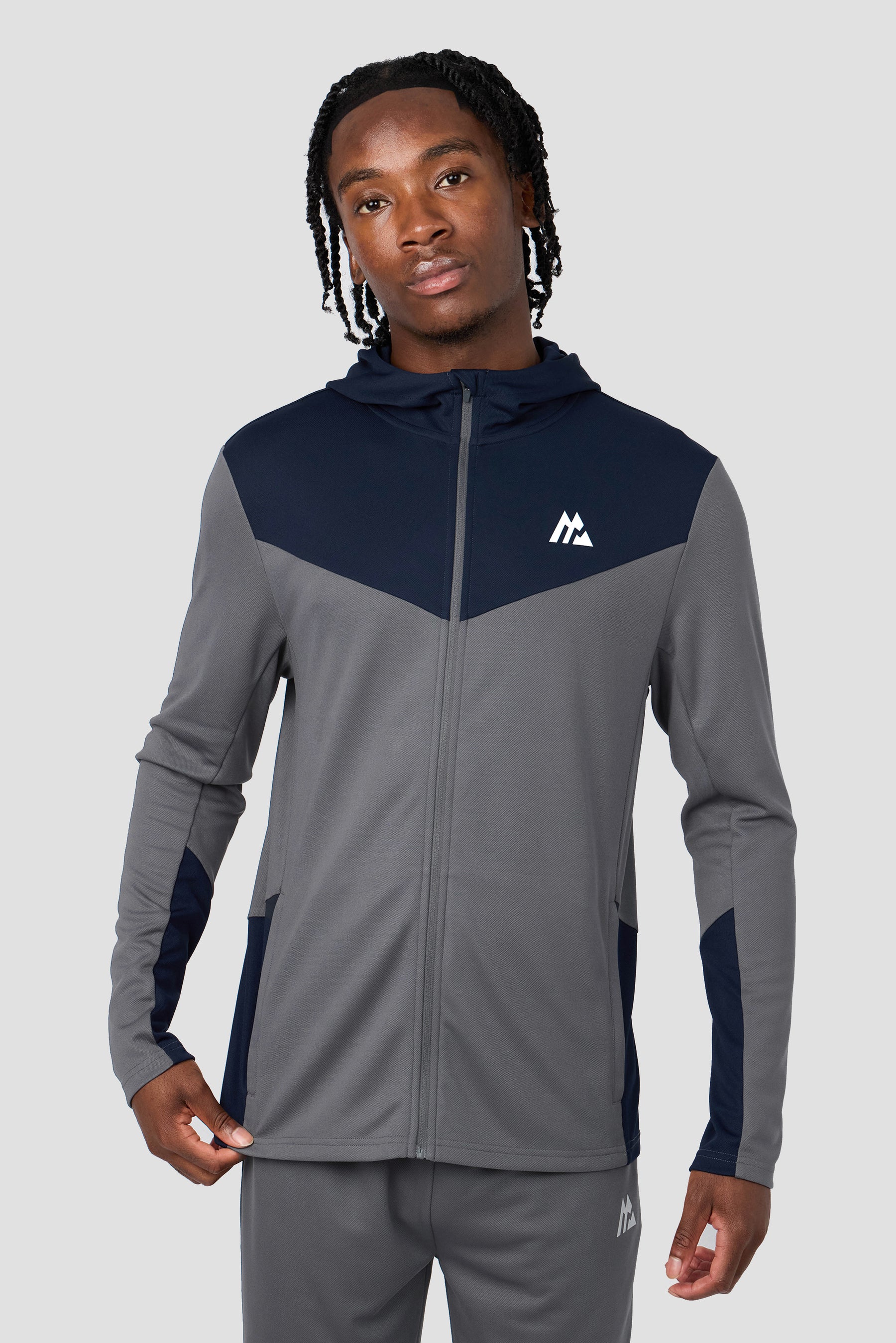 Agility 2.0 Tracksuit - Slate Grey/Midnight Blue