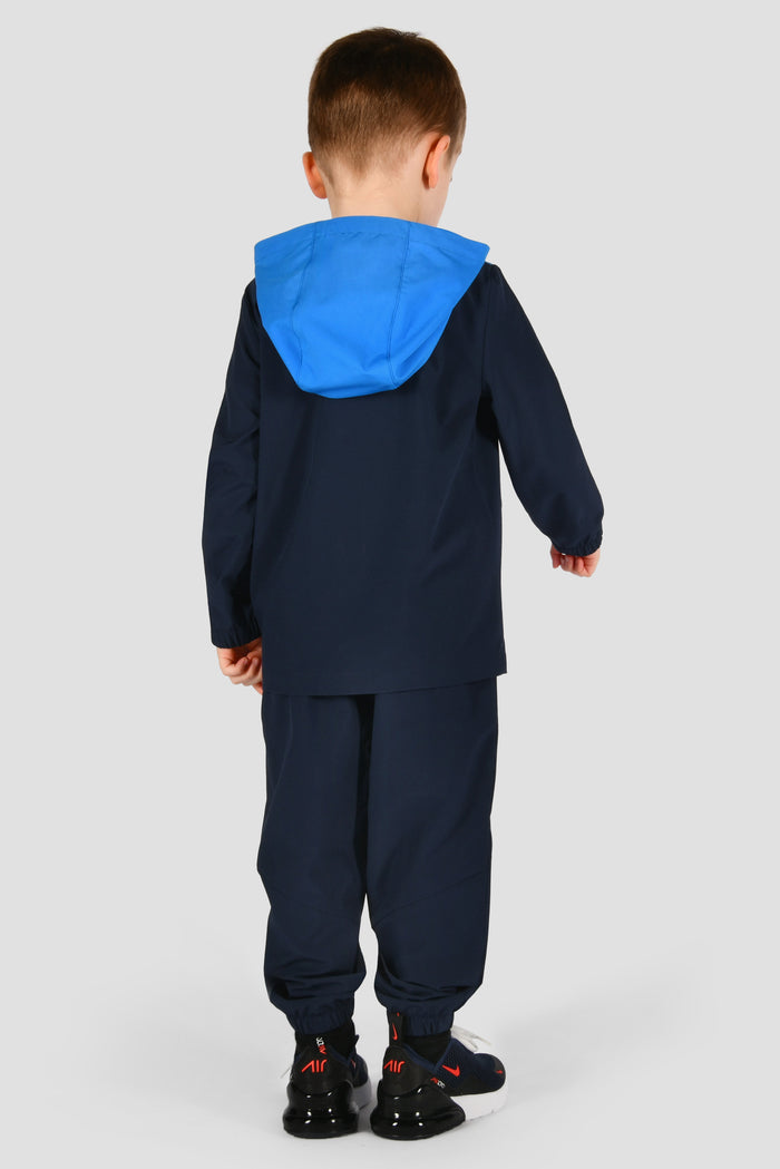 Infants Fly Suit - Midnight Blue/Neon Blue