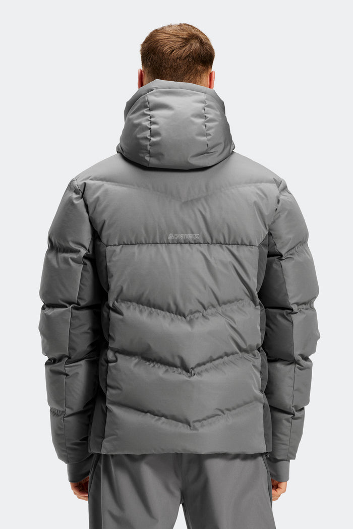 Arcs Down Jacket - Cement Grey/Asphalt