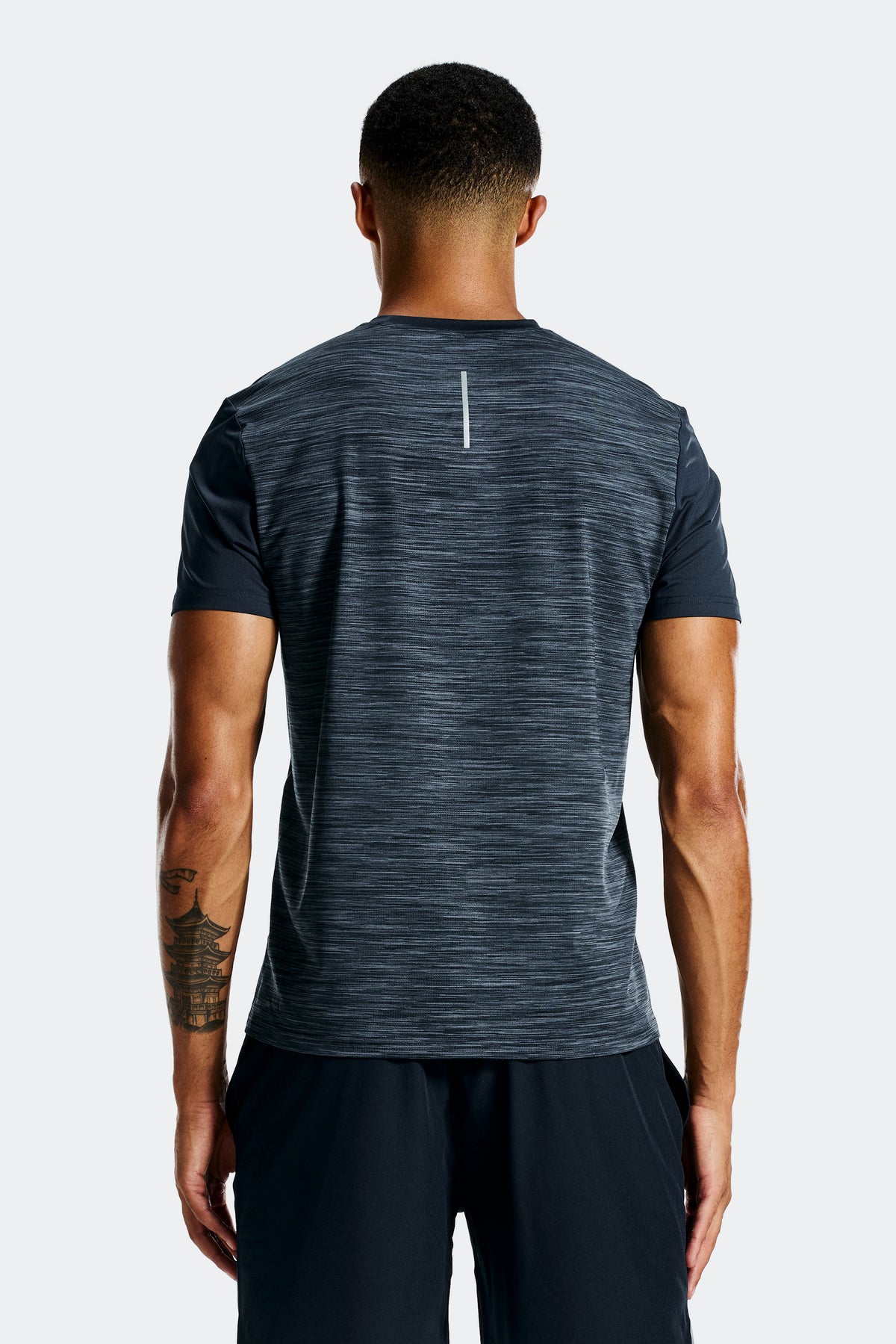 Trail Panel T-Shirt - Navy Shadow/Blue Slate/Navy Abyss