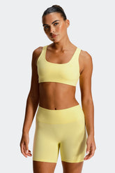 Form Sports Bra - Lemon