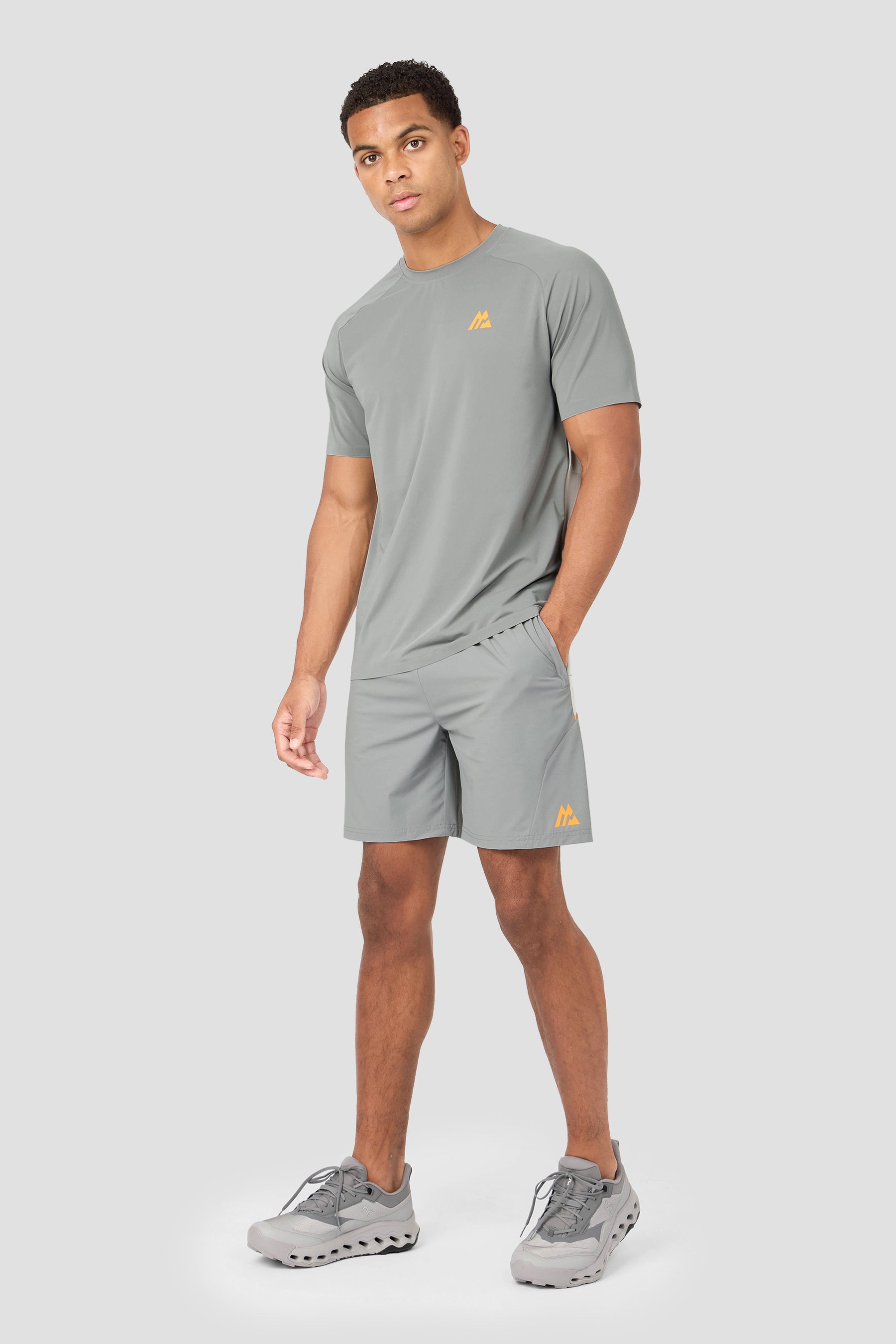 MTX Trail Traction Short - Platinum Grey/Light Smoke Grey