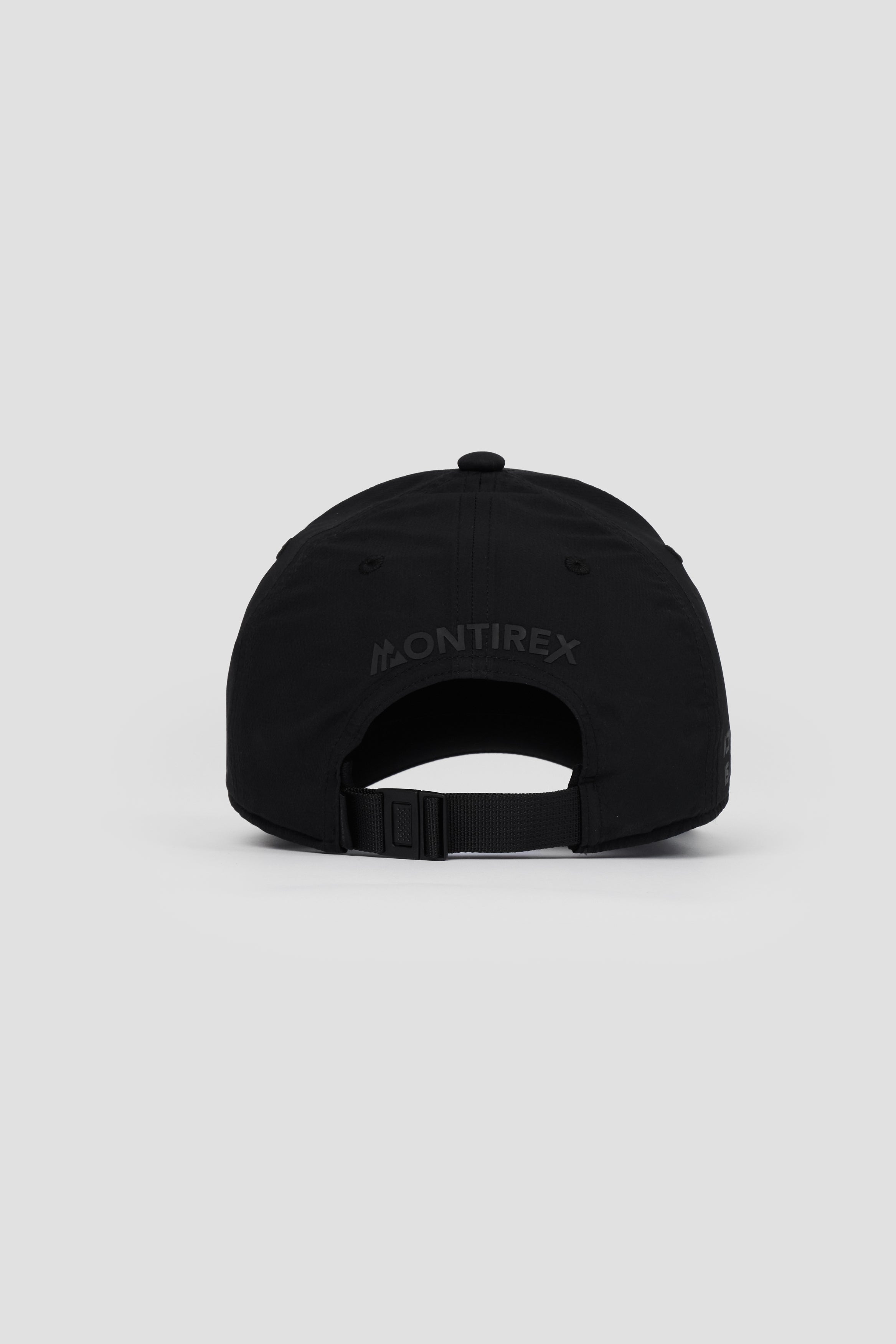 Tech 2.0 Cap - Black | Montirex Sportswear & Gymwear Essential