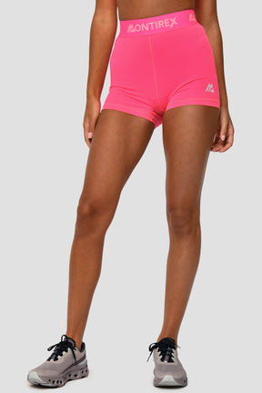 Women's Icon Booty Short - Neon Pink