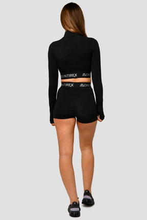 Women's Icon Booty Short - Black