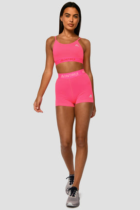 Women's Icon Booty Short - Neon Pink
