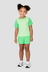 Infant Girls Bounce T-Shirt/Short Set - Iced Matcha/Pistachio