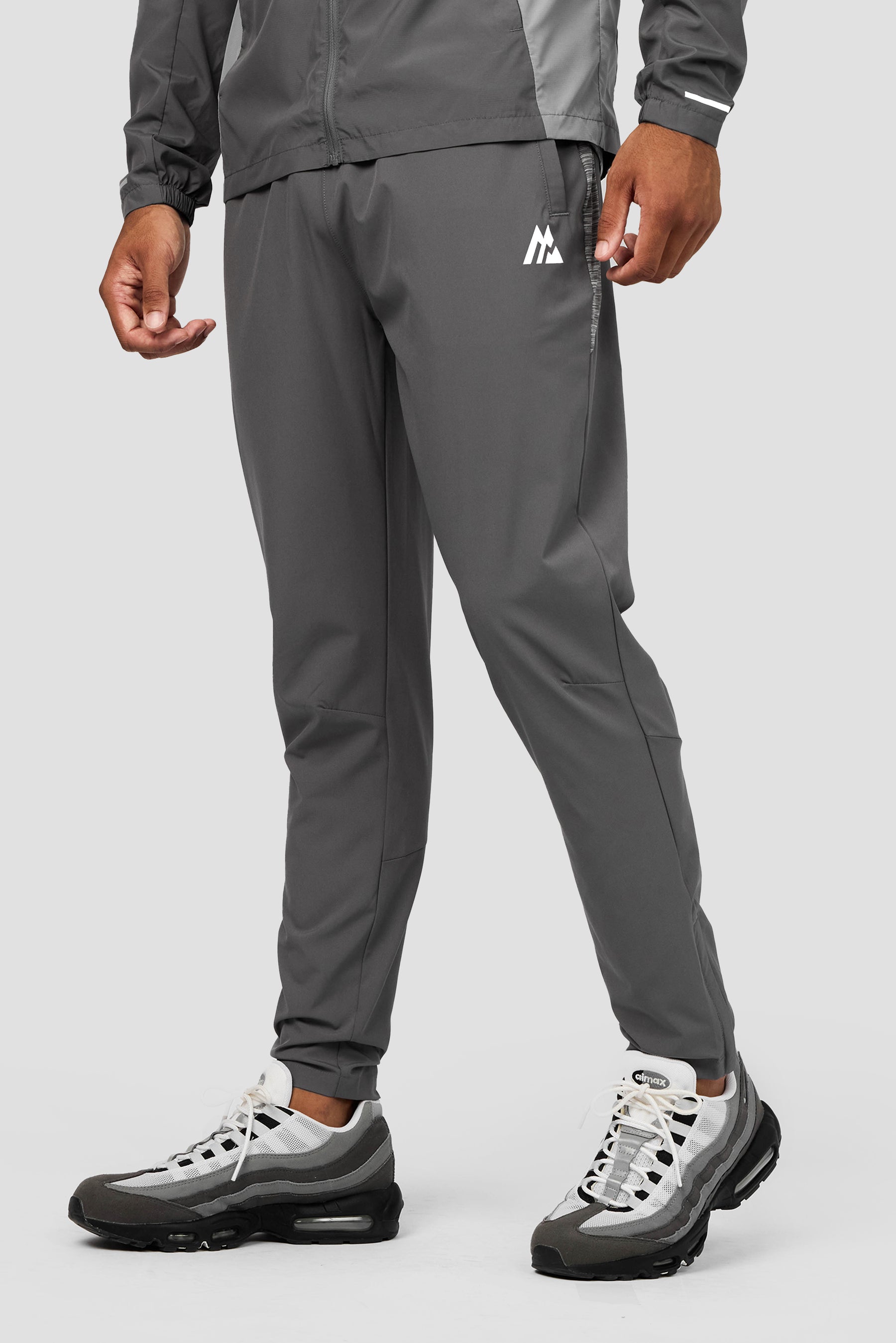 Trail Panel Running Pant - Grey Multi