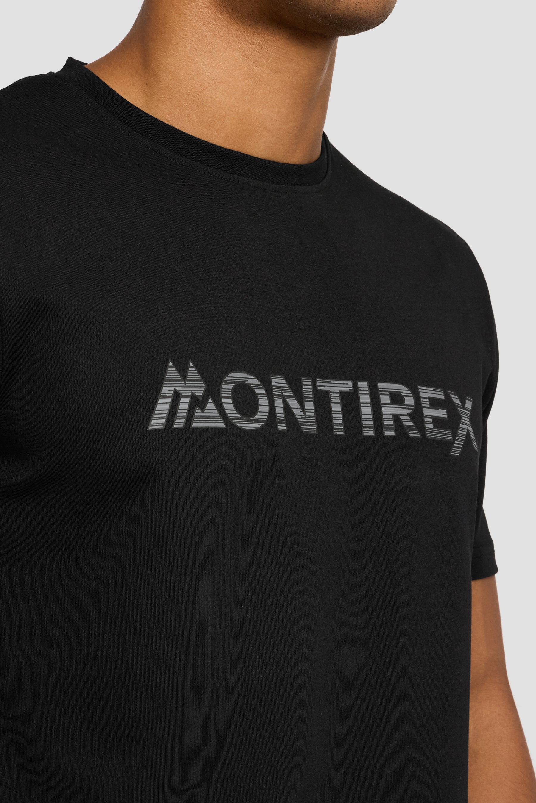 Trail M Logo T-Shirt - Black