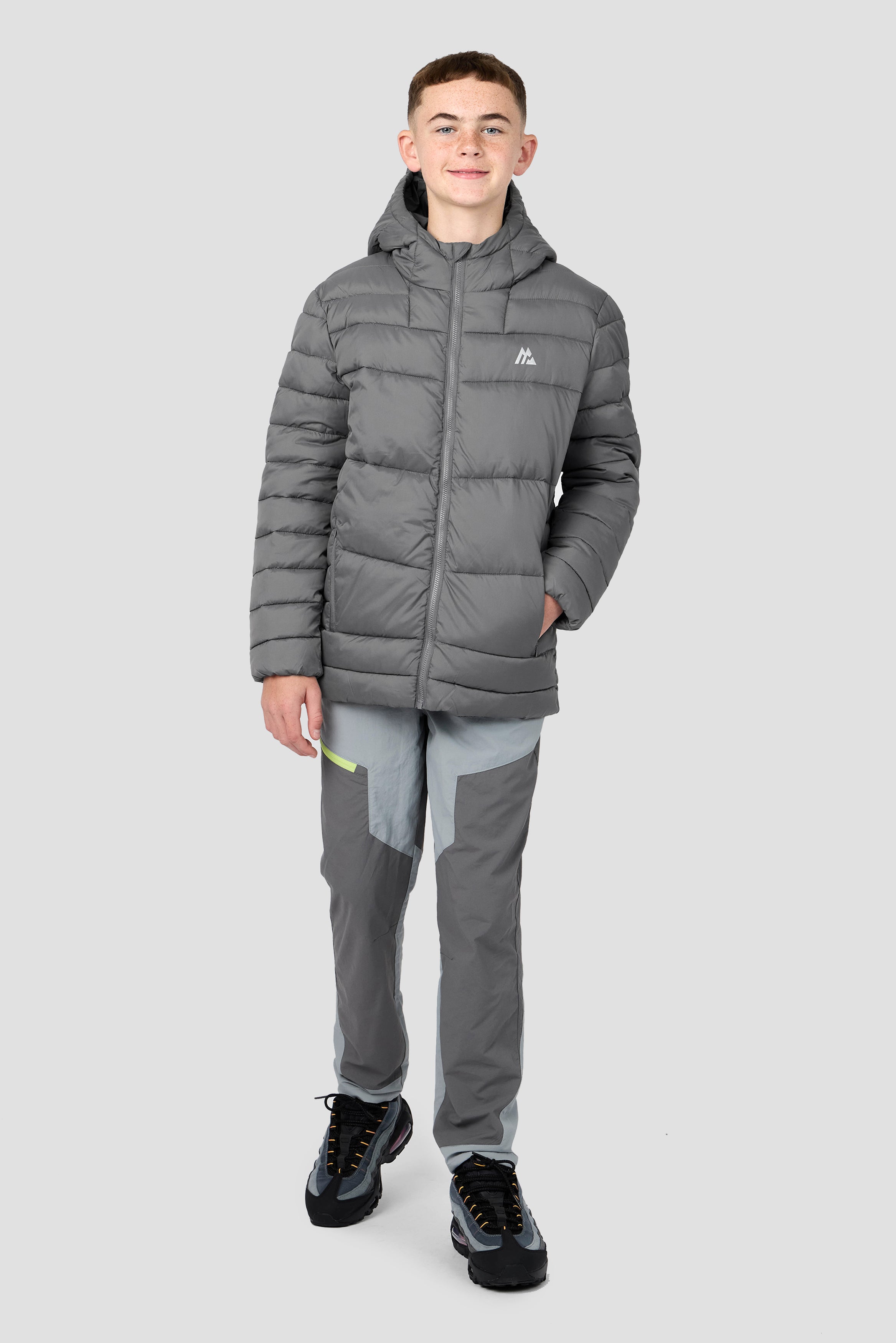 Montirex Boys Tatras Jacket - Cement Grey Sportswear