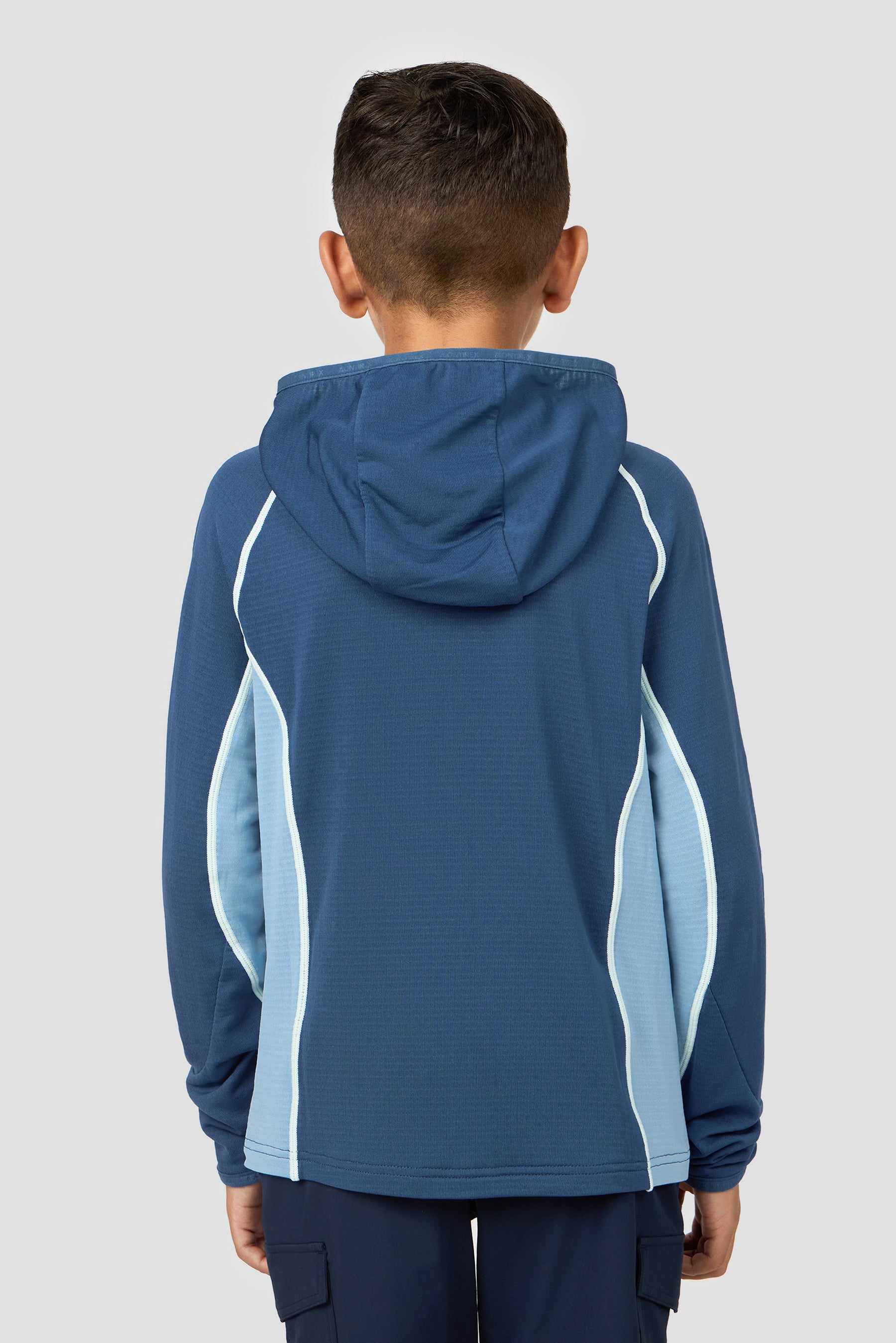 Boys Brink Polartec® Fleece Hood - Naval/Midnight Blue