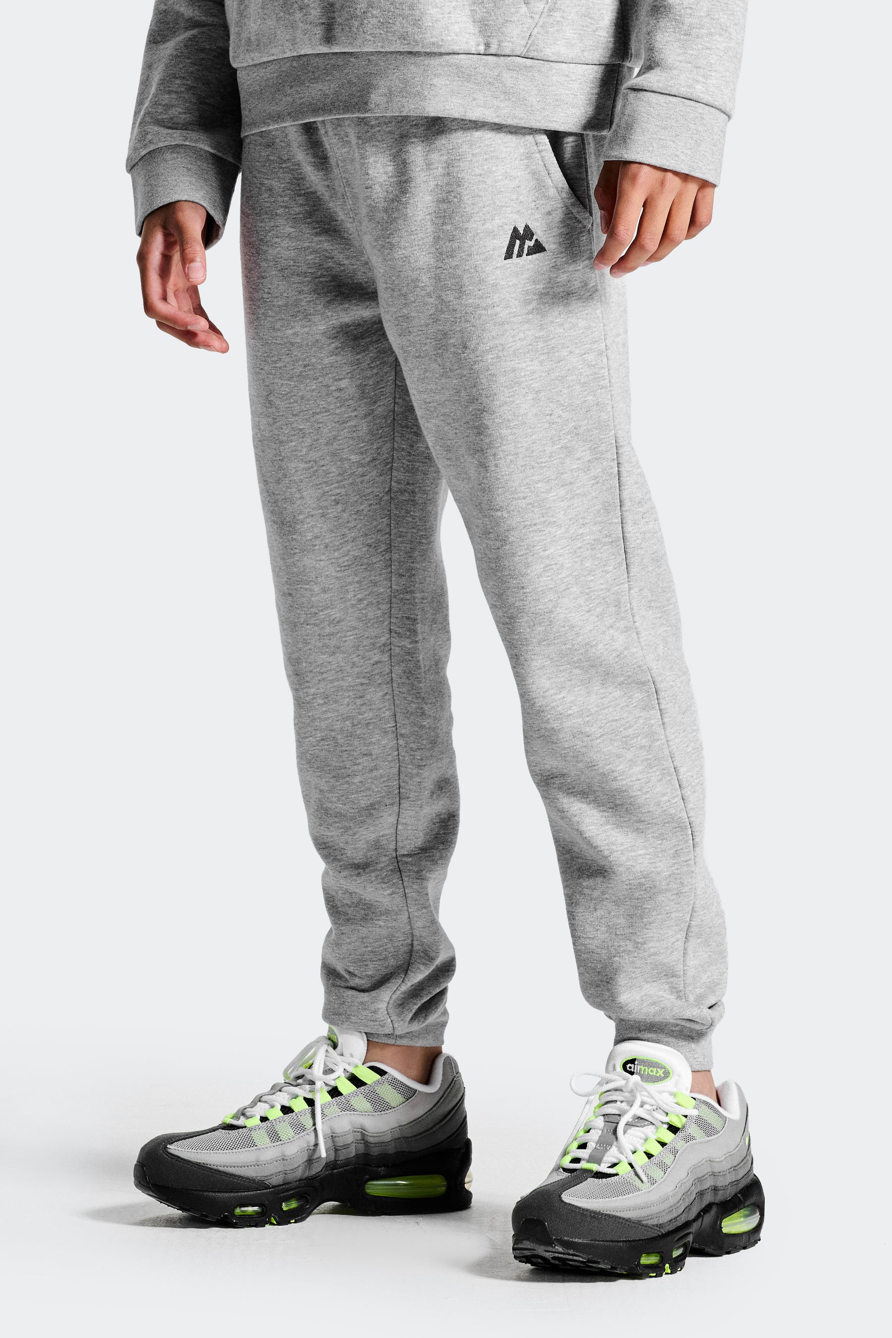Boys Essential Jogger - Cement Grey Marl