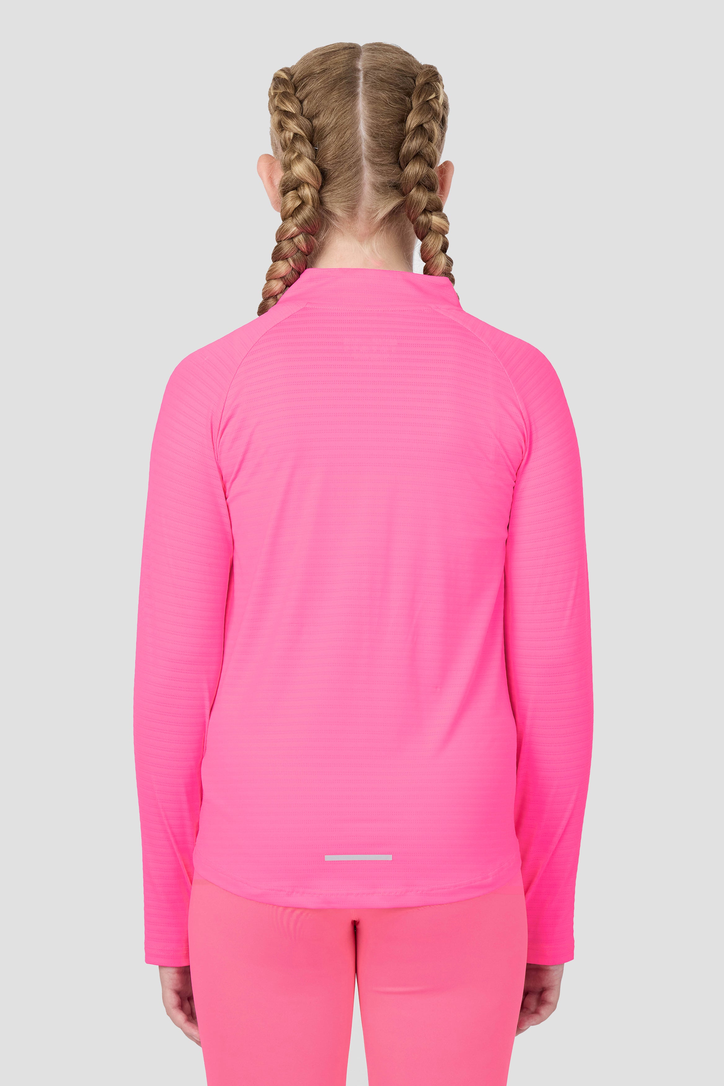 Fuchsia Girls Energy 1/4 Zip - Montirex Gymwear Essential