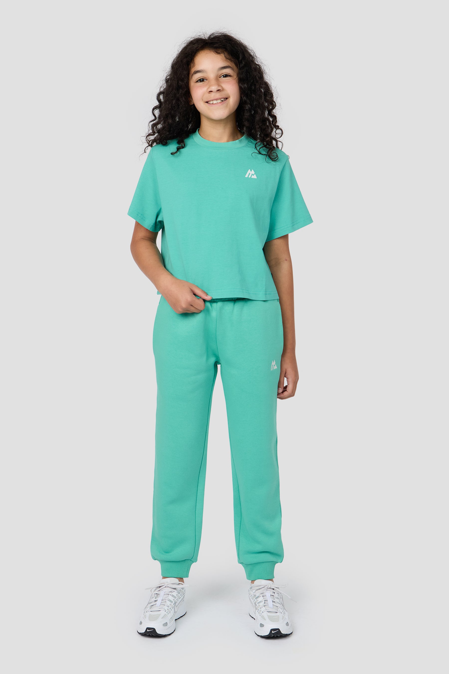 Girls Essence T-Shirt - Mineral Green