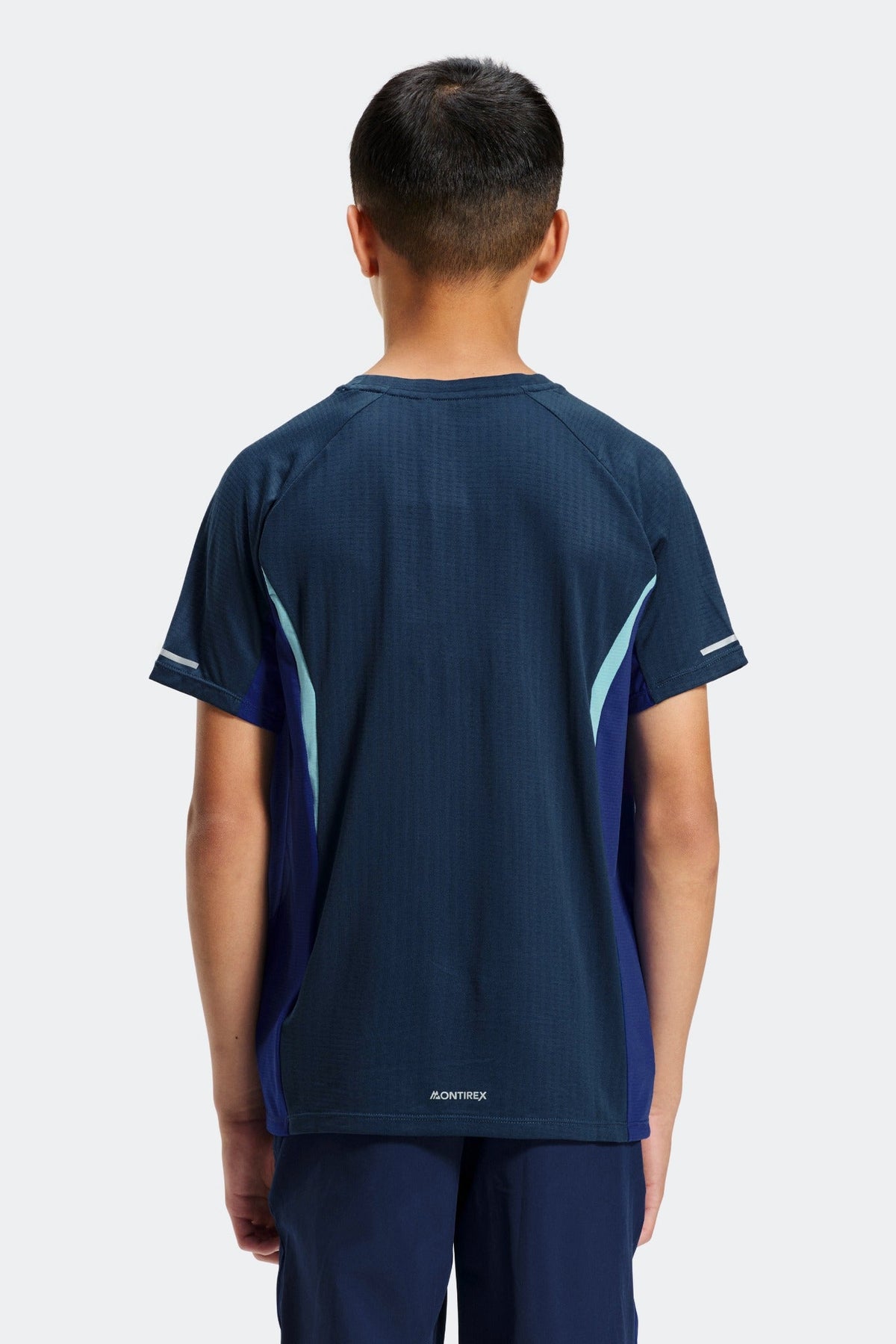 Boys MTX Run Apollo T-Shirt - Deep Water/Cosmic Blue/Splash