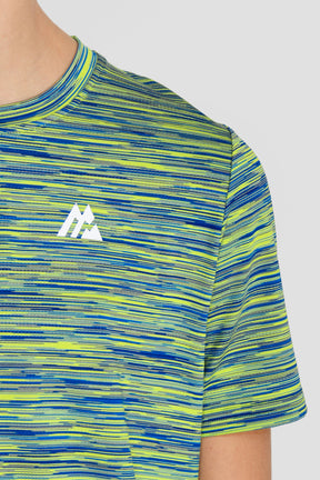 Junior Trail 2.0 T-Shirt - Neon Blue/Lime