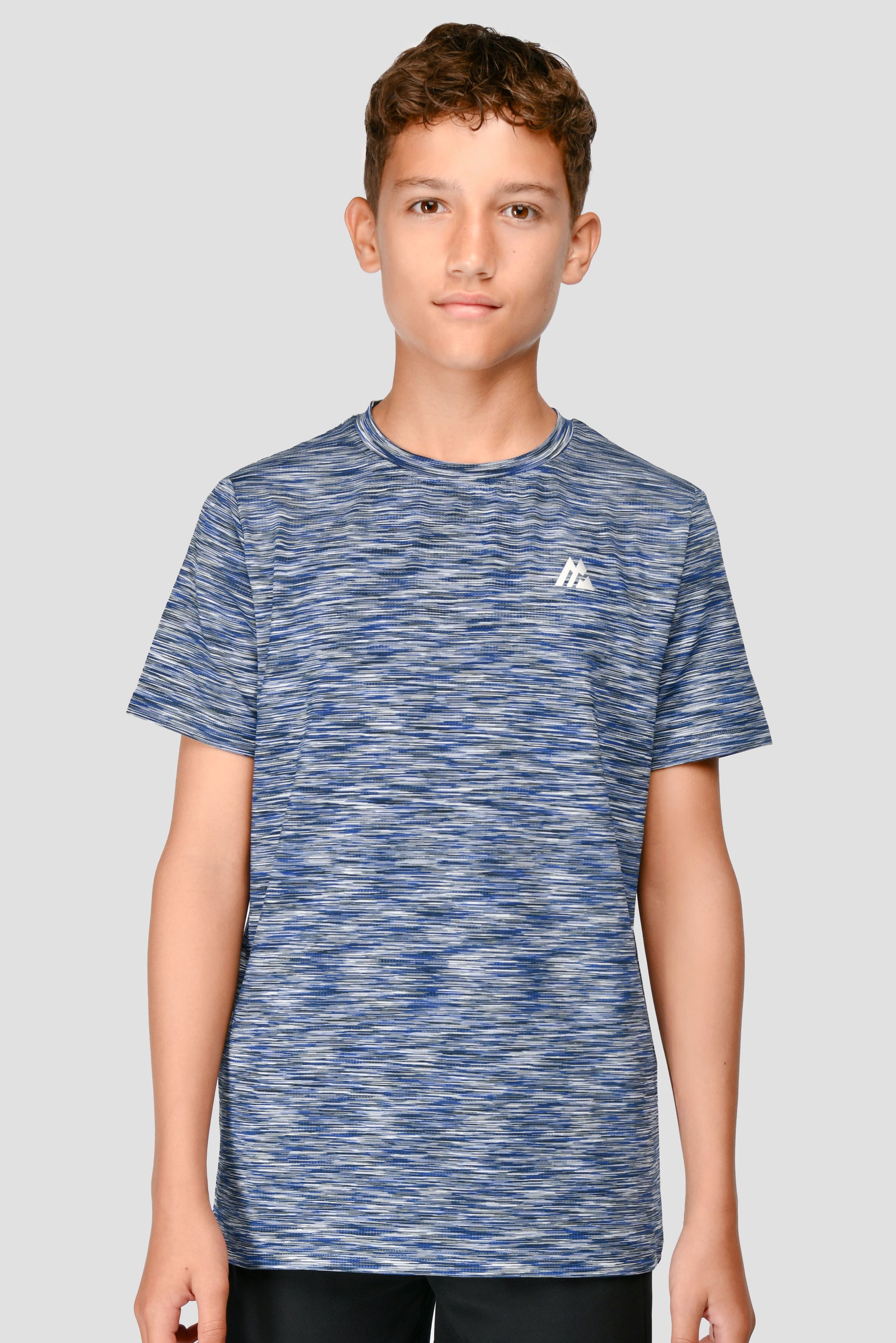 Junior Trail 2.0 T-Shirt - Navy/Blue/White Multi