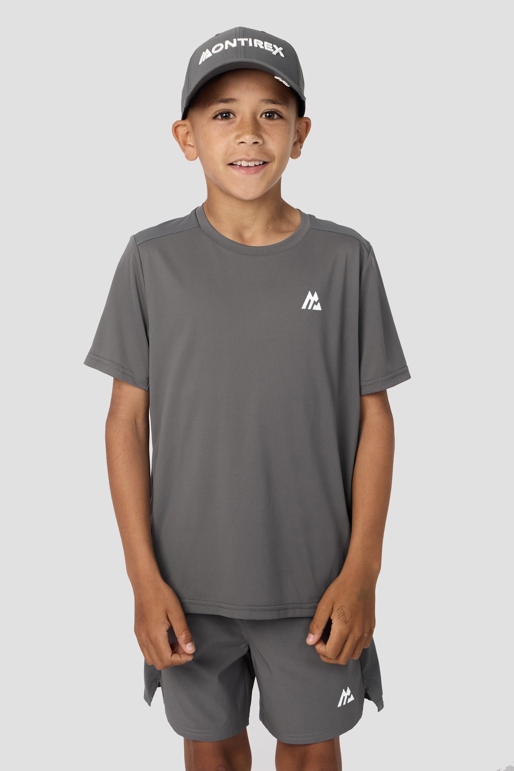 Junior Linear Cap - Cement Grey