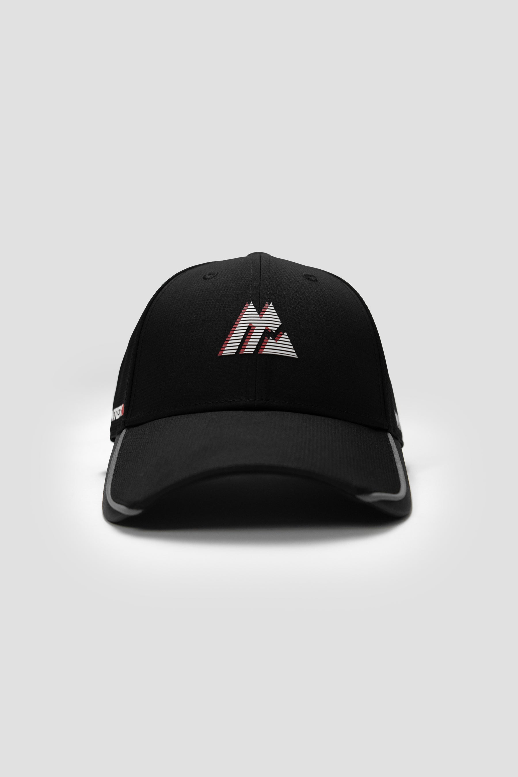 Junior Pace Cap - Black/Asphalt/White/Cardinal Red