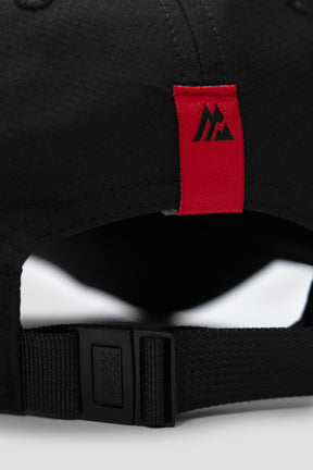 Junior Pace Cap - Black/Asphalt/White/Cardinal Red