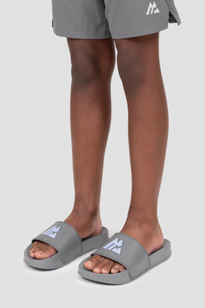 Junior MTX Slides - Platinum Grey/Summer Mist