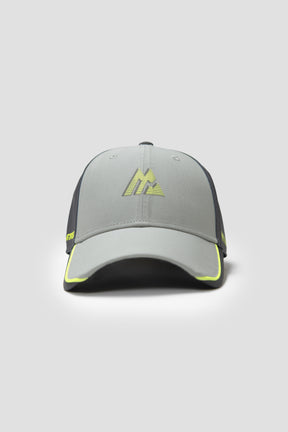 Junior Pace Cap - Platinum Grey/Cement Grey/Electric Lime