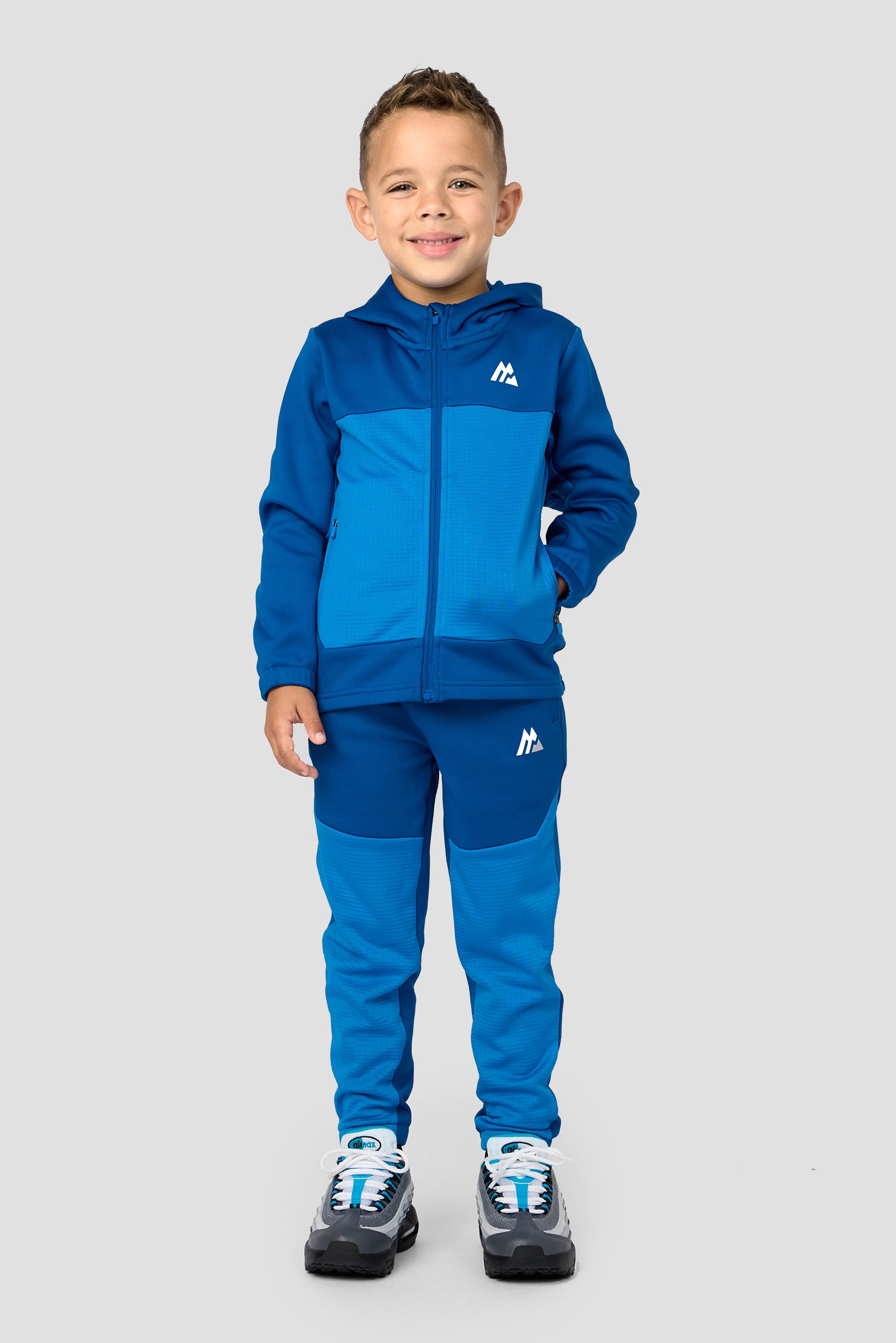 Infant Boys Latitude 2.0 Hood/Jogger Set - Cobalt/Idaho Blue