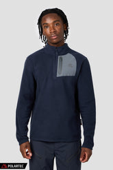Ascent Polartec® Fleece - Midnight Blue/Slate Grey