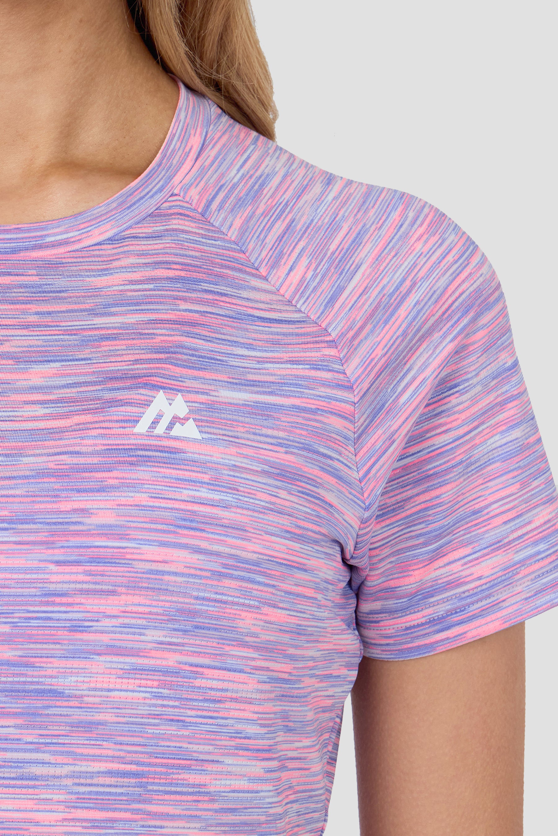 Women's Trail T-Shirt - Pink/Lilac/White