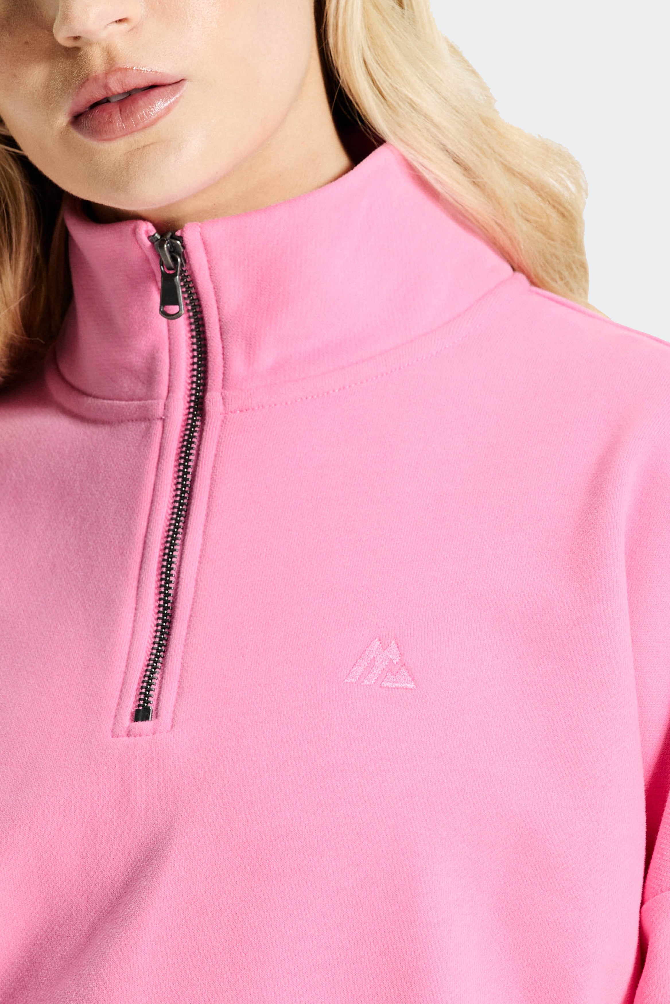 Form 1/4 Zip - Pink Lemonade | Montirex Gymwear & Sportswear